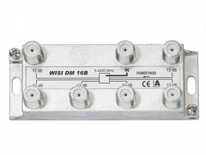 6-fach Verteiler SAT