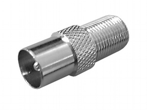 Adapter F-Buchse -IEC-Stecker