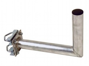 Alu Mastausleger mit Schelle