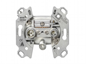 Unicable Sat Durchgangsdose 1,5/12 dB