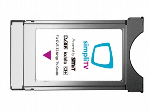 DVB-T2 Modul zur Entschlüsselung von Simpli-TV