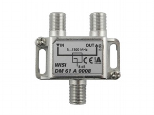 1-fach Abzweiger 8 dB / 2 dB
