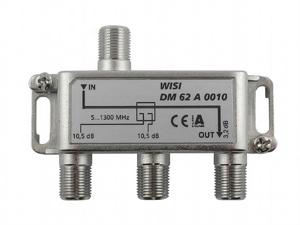 2-fach Abzweiger 10,5 dB / 2,8 dB