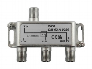 2-fach Abzweiger 20 dB / 1,2 dB