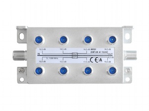 8-fach Abzweiger 12,5-19,5 dB, 5-1300 MHz, DOCSIS 3.1 fähig