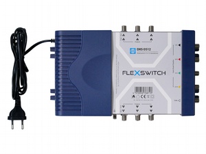 Stand Alone Multischalter 5/12 aktiv, Quad-tauglich