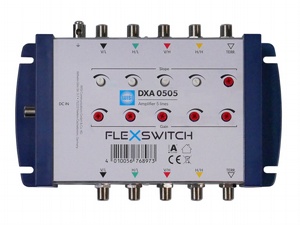 Linienverstärker 1 SAT + TERR, 21 dB Verstärkung