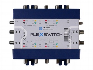 Kaskade Multischalter 9/8, terr. aktiv