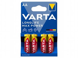VARTA LONGLIFE Max Power AA Blister 4