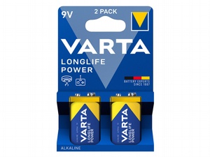 VARTA LONGLIFE Power 9V Blister 2