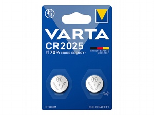 VARTA LITHIUM Coin CR2025 Blister 2