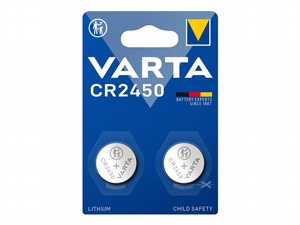 VARTA LITHIUM Coin CR2450 Blister 2