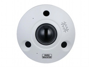 12 MP DIAMANT Netzwerk Fisheye Kamera mit IR